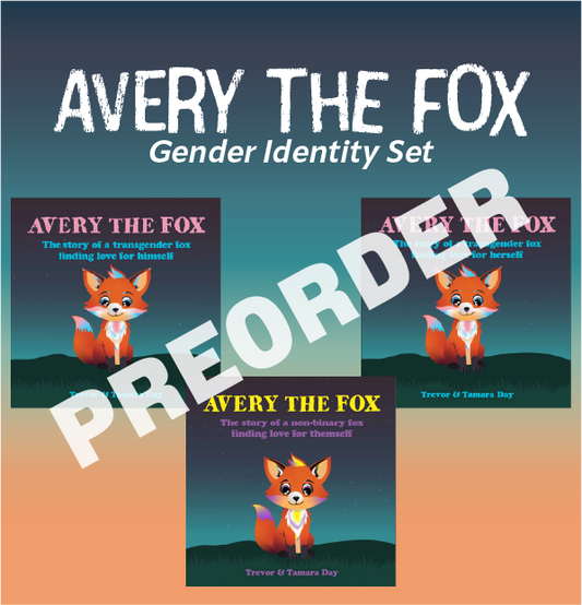 Avery the Fox Gender Identity Set - PREORDER